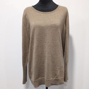 Apt. 9 Tan/Sparkly Sweater